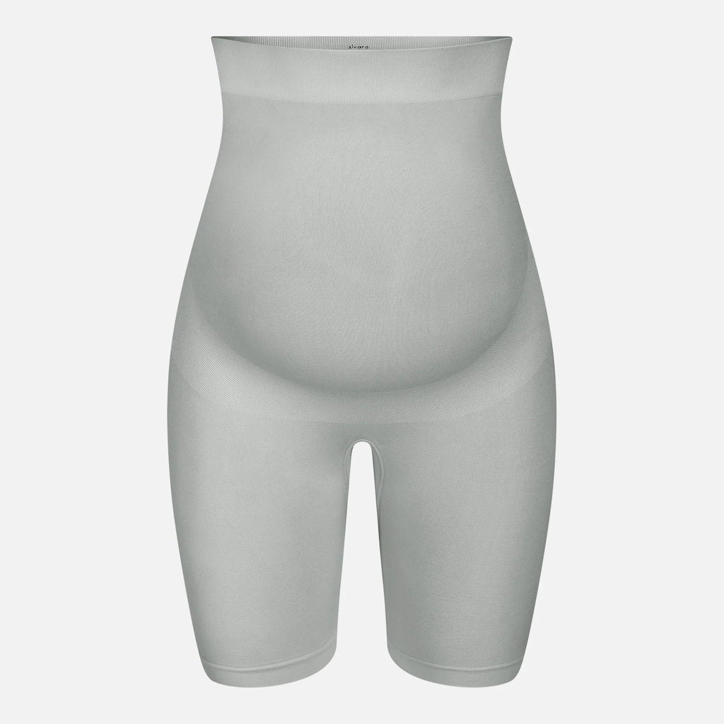 Short de Grossesse NAVEA, coloris gris clair — packshot