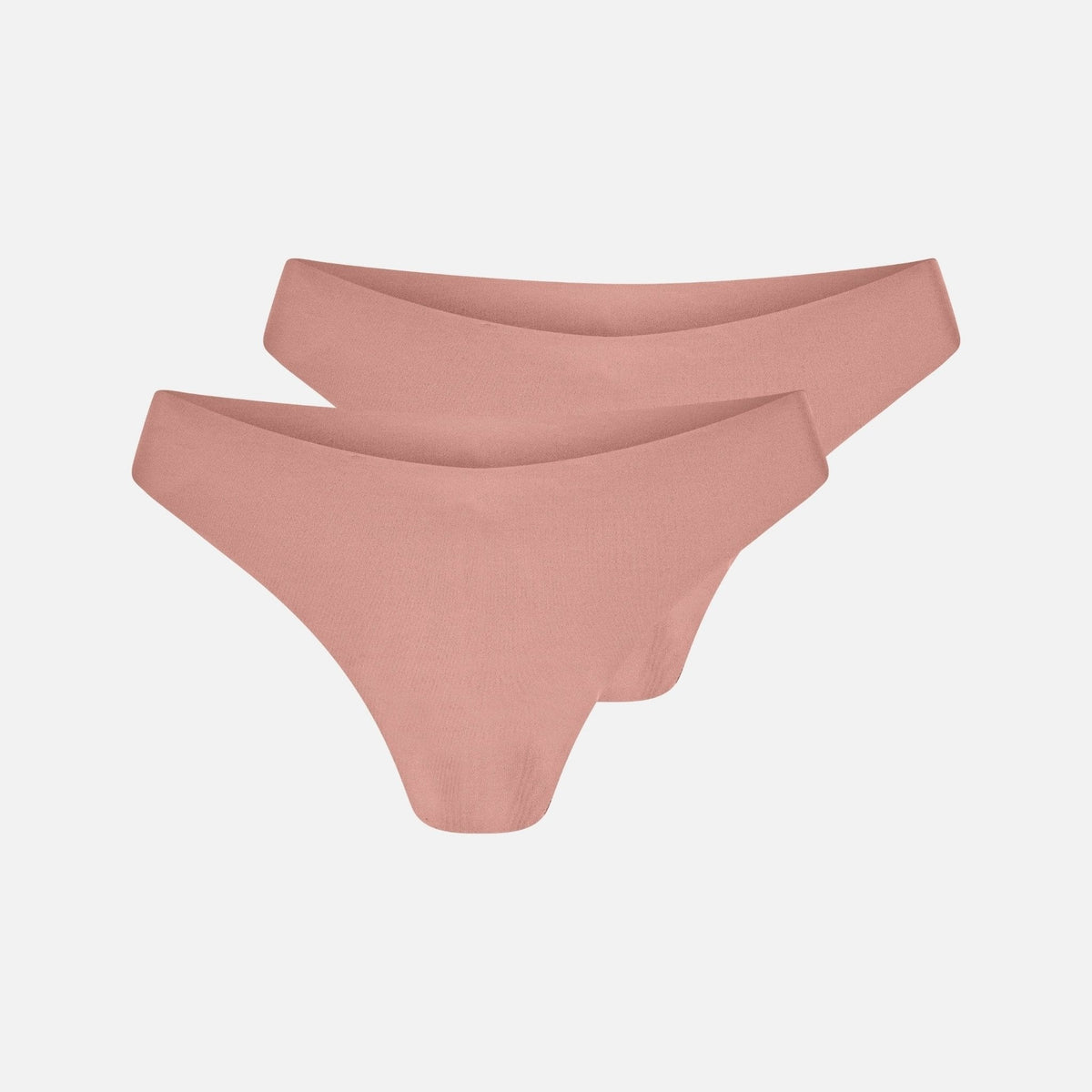 Tangas Confort lot de 2 NAVEA, coloris blush — les deux pièces