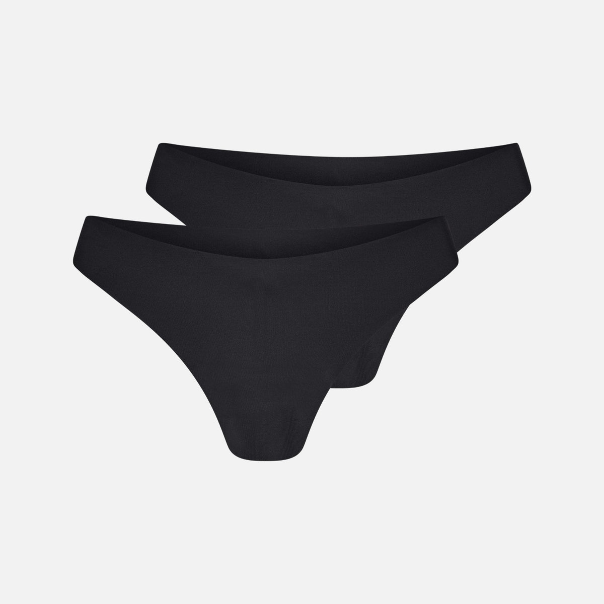 Tangas Confort lot de 2 NAVEA, coloris noir — les deux pièces